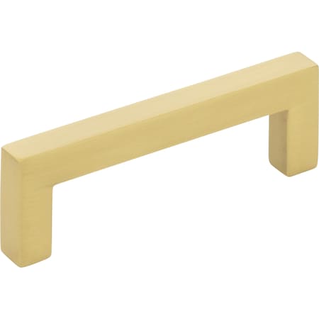Kasaware 3-3/8In. Overall Length Square Bar Pull, 8Pk, 8PK K7063BG-8
